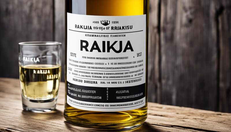 rakija alcohol content